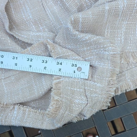 Umgee High Waist Cream Shorts with Belt - Picture 4 of 4